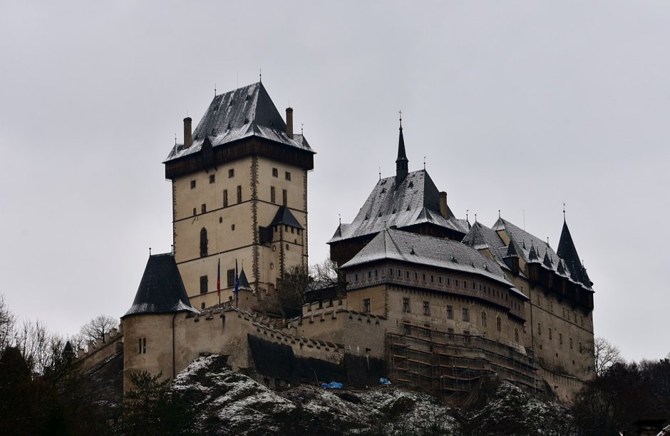 Чехия жетоны замок Карлштейн