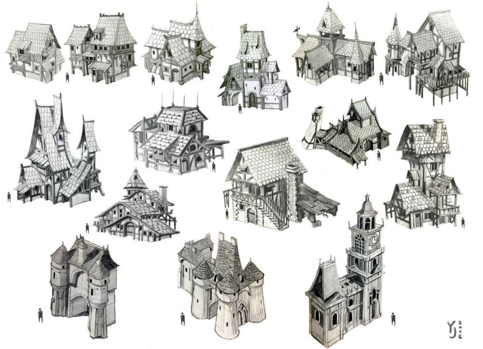 Архитектура средневекового города