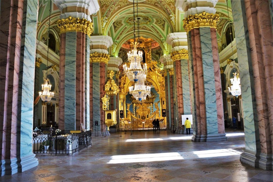 Андреевский собор Санкт-Петербург внутри