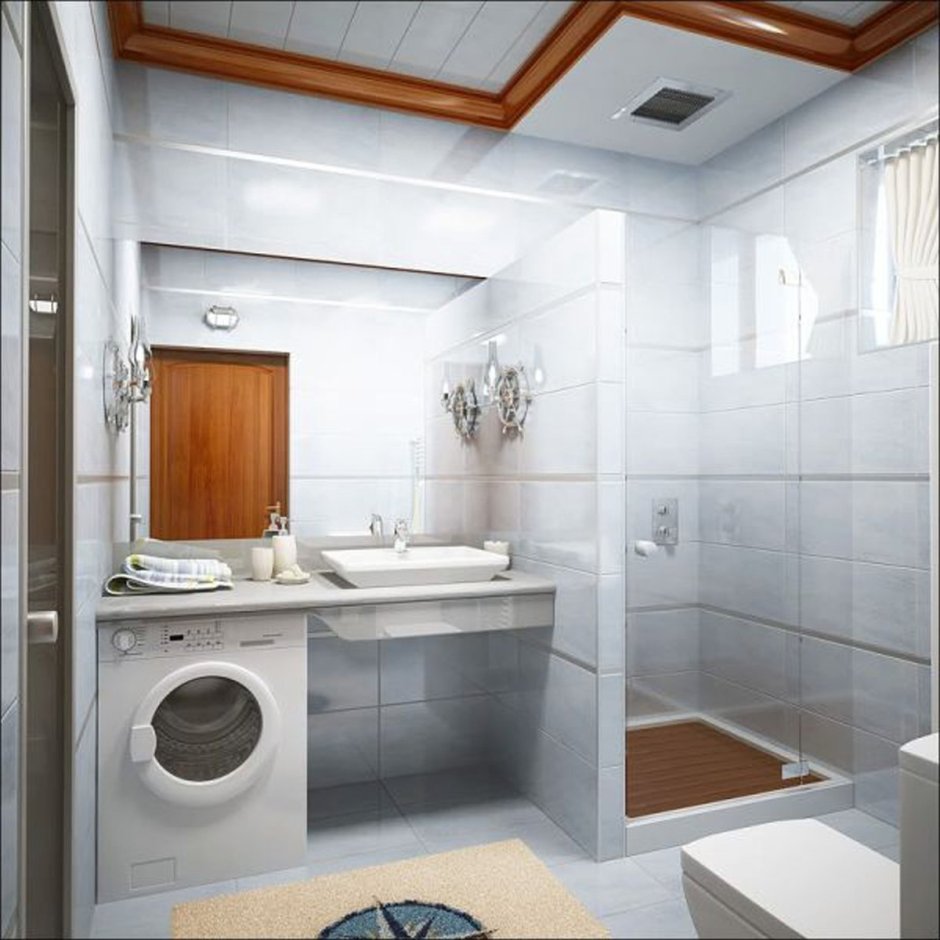 Ванная комната в стиле Неоклассика