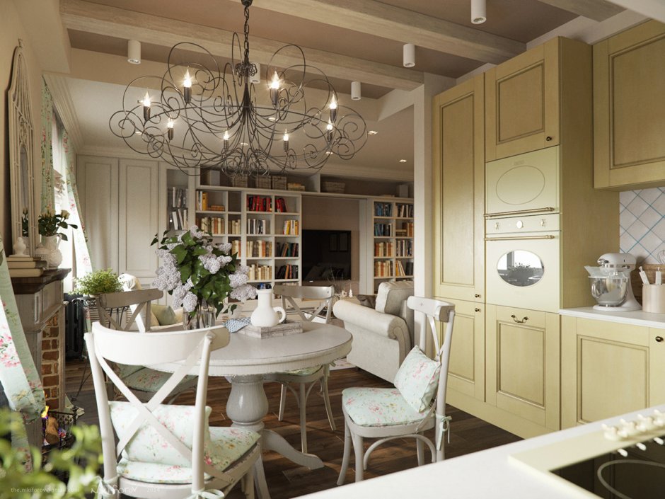 Shabby Chic стиль в интерьере