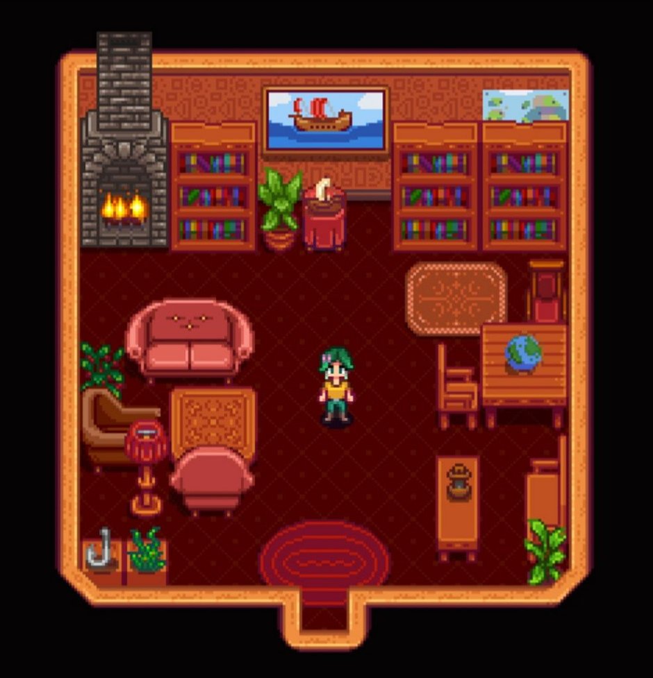 Stardew Valley интерьер фермы