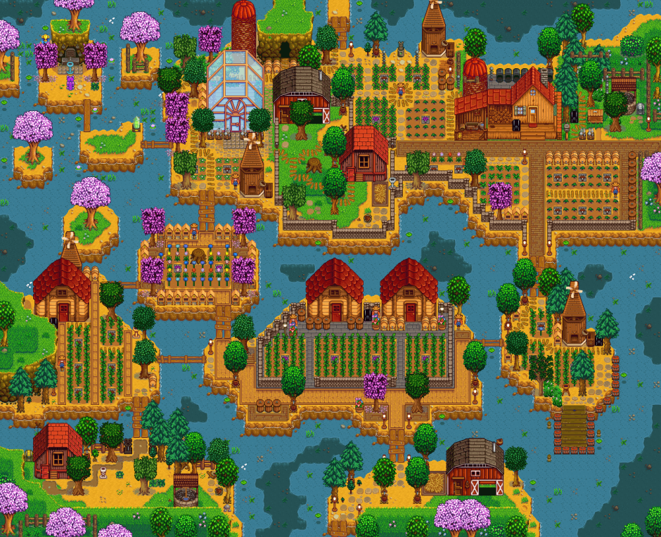 Ферма на реке Stardew Valley