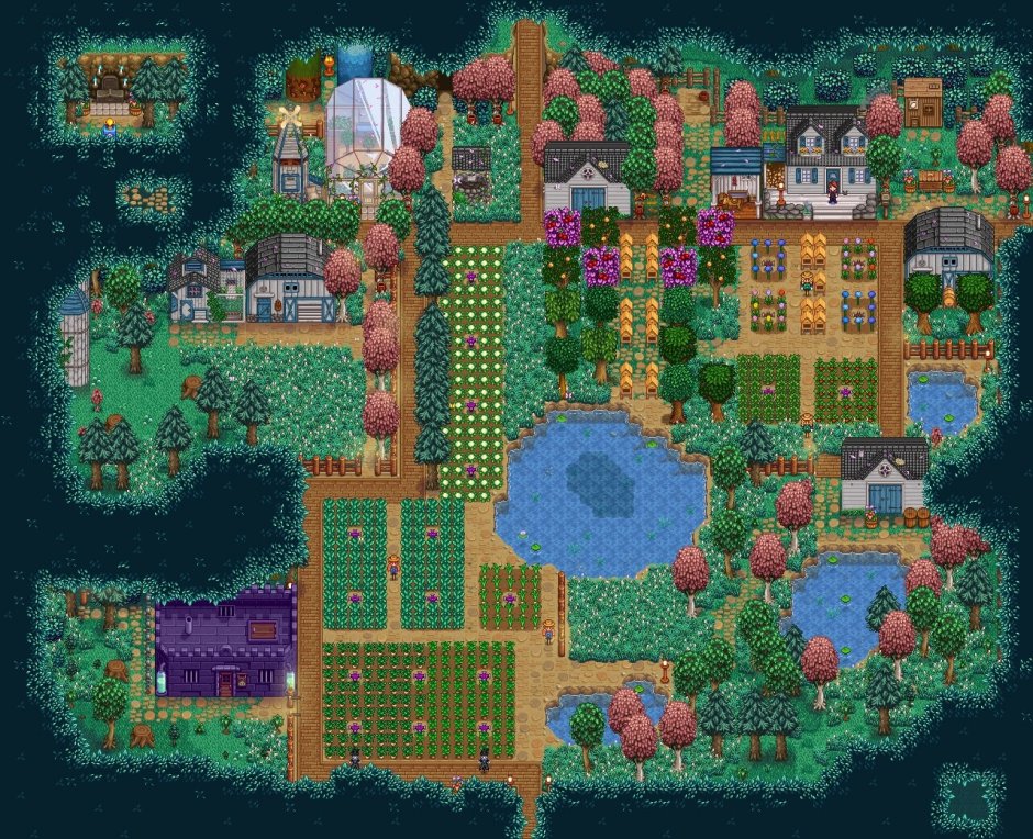 Дом Хейли Stardew Valley