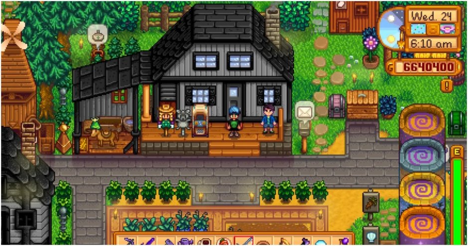 Stardew Valley House снаружи