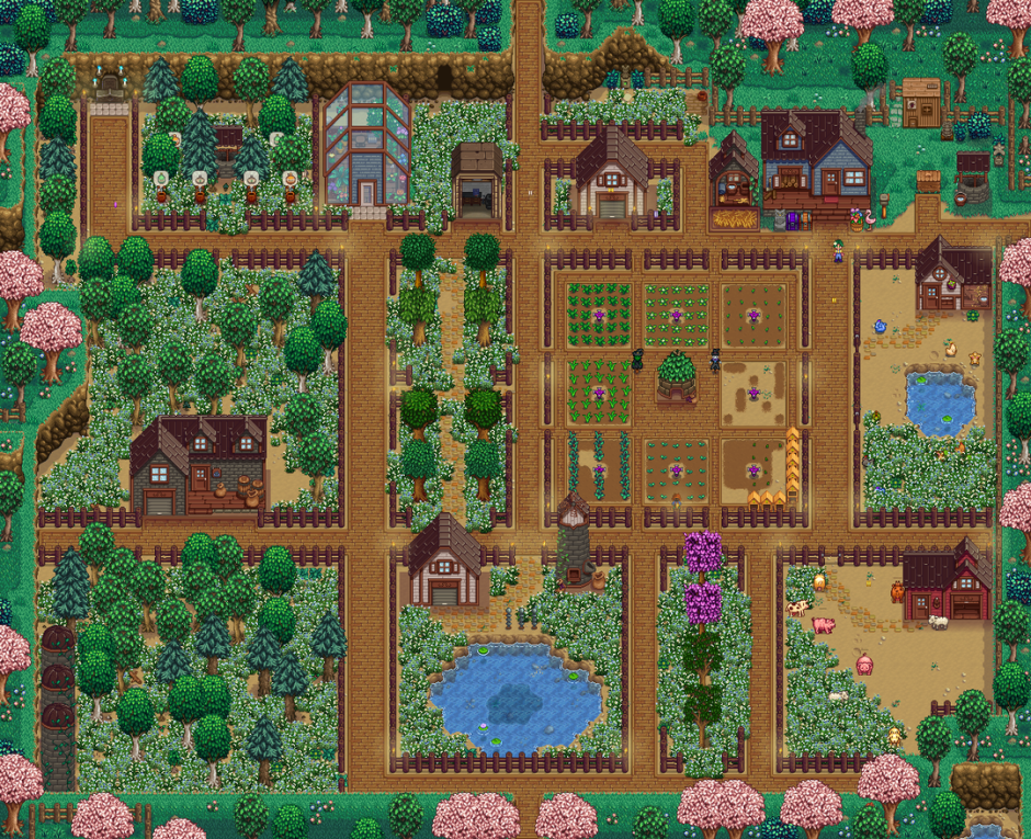 Stardew Valley персиковое дерево