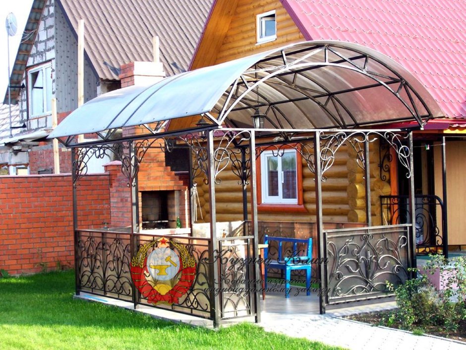 Крыльцо с террасой