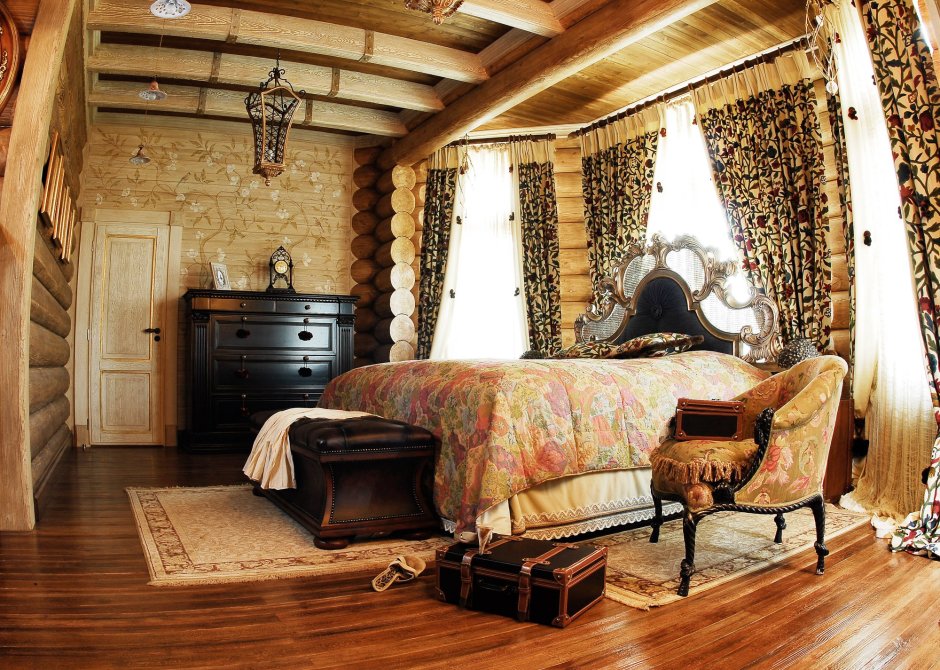 Спальня в средневековом стиле