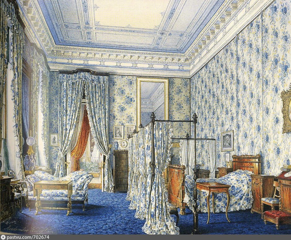 Эдуард ГАУ (1807-1887) Эрмитаж. Зимний сад