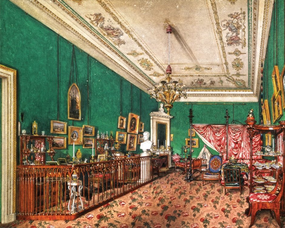 Юсуповский дворец Редковский акварели