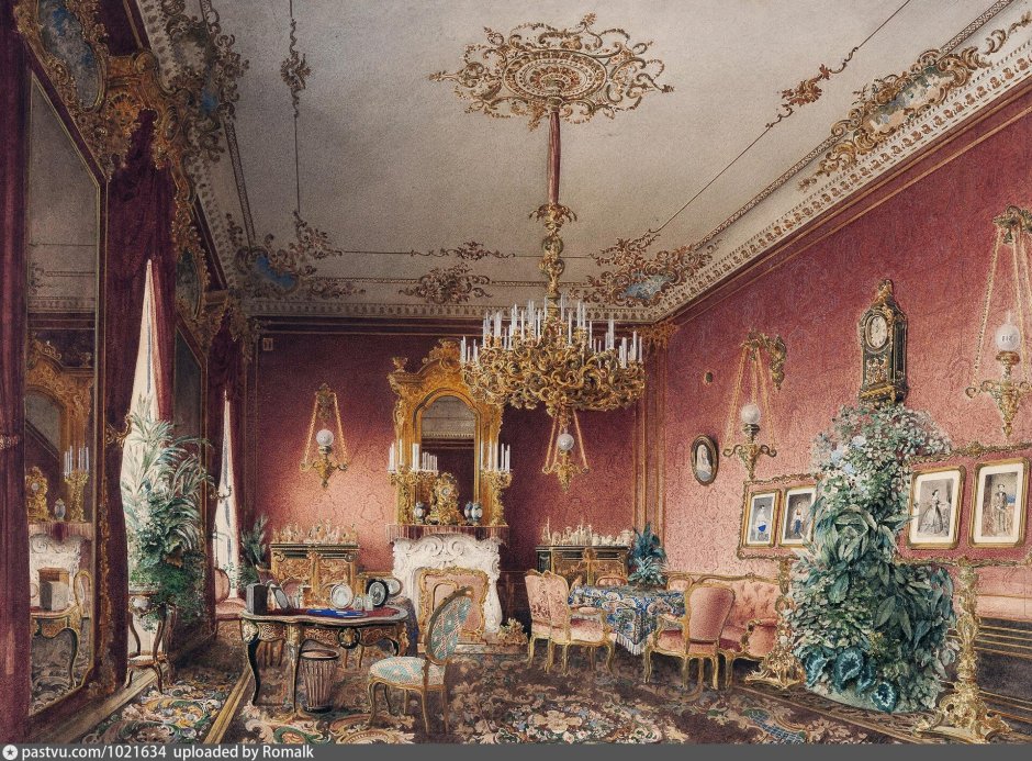 Эрмитаж Золотая гостиная