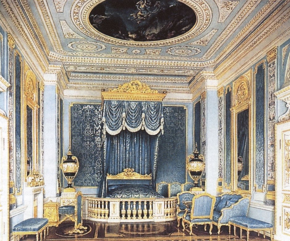 Константин Ухтомский «виды залов зимнего дворца. Георгиевский зал»