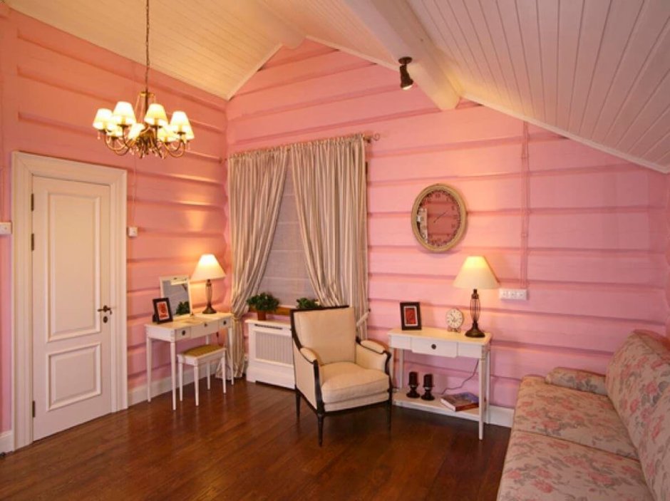 Tikkurila зеленый имитация бруса
