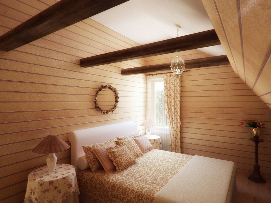 Tikkurila зеленый имитация бруса