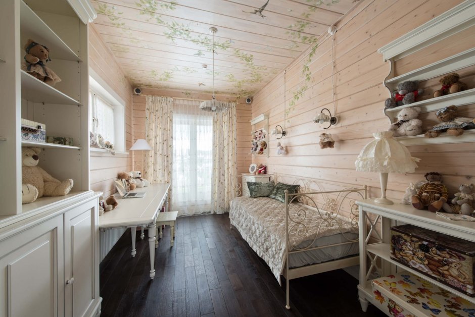 Tikkurila зеленый имитация бруса
