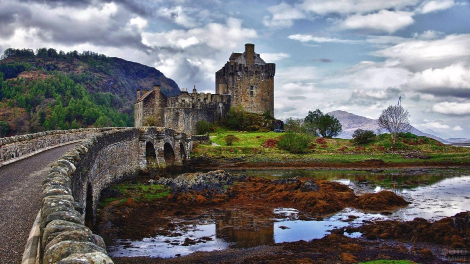 Пазл замок Эйлен-Донан Шотландия