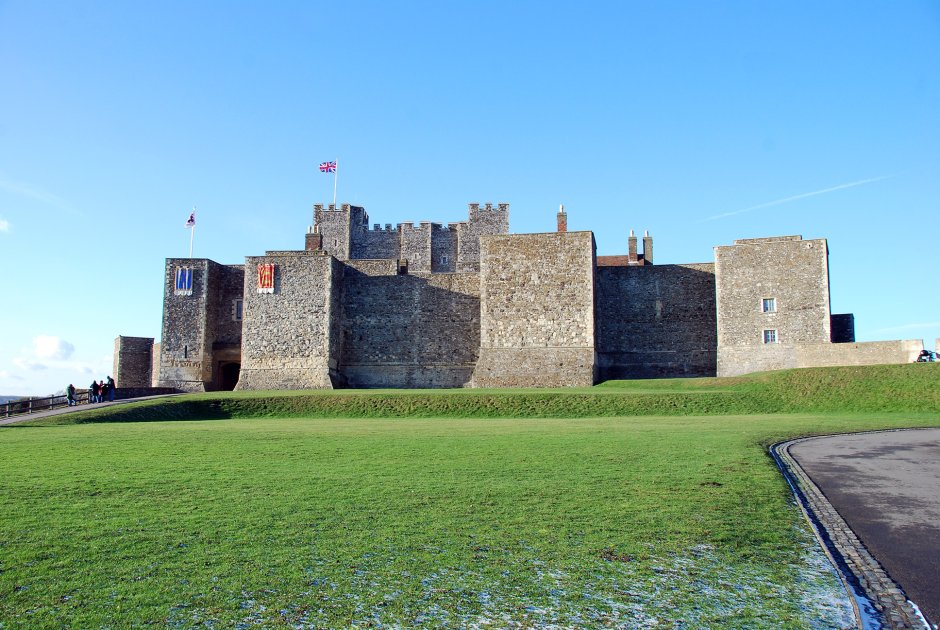Замки Англии: Dover средневековье