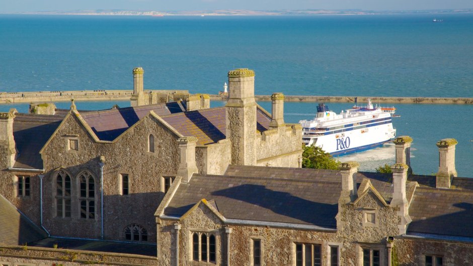 Dover Castle limewashed