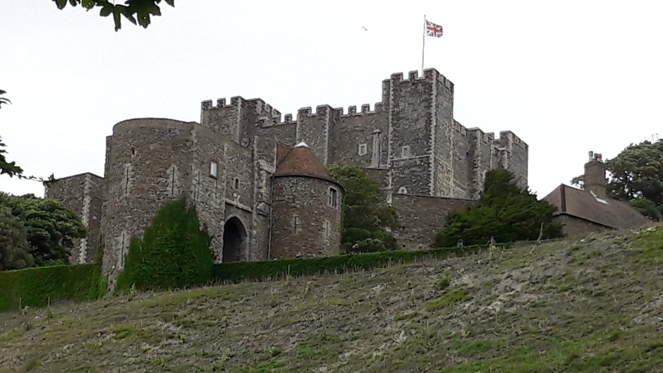 Dover Castle Lime Washed