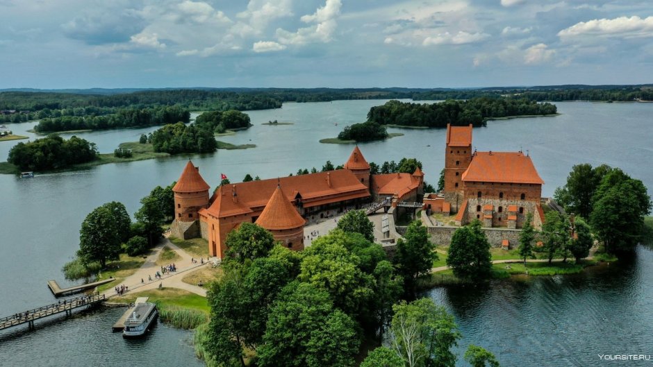 Замок Тракай внутри