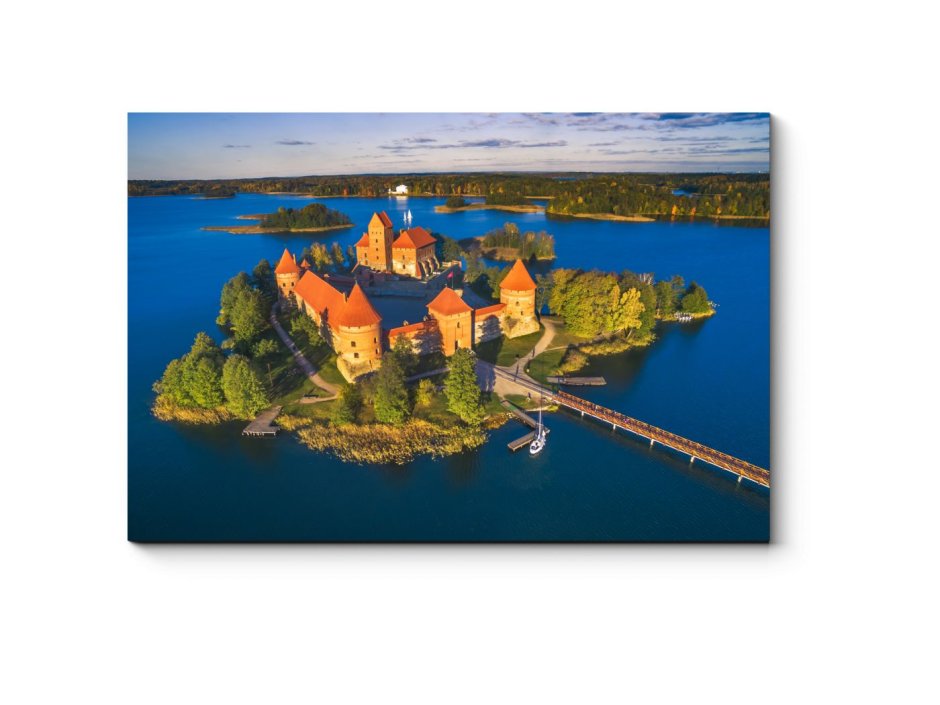 Тракайский замок 1655 г