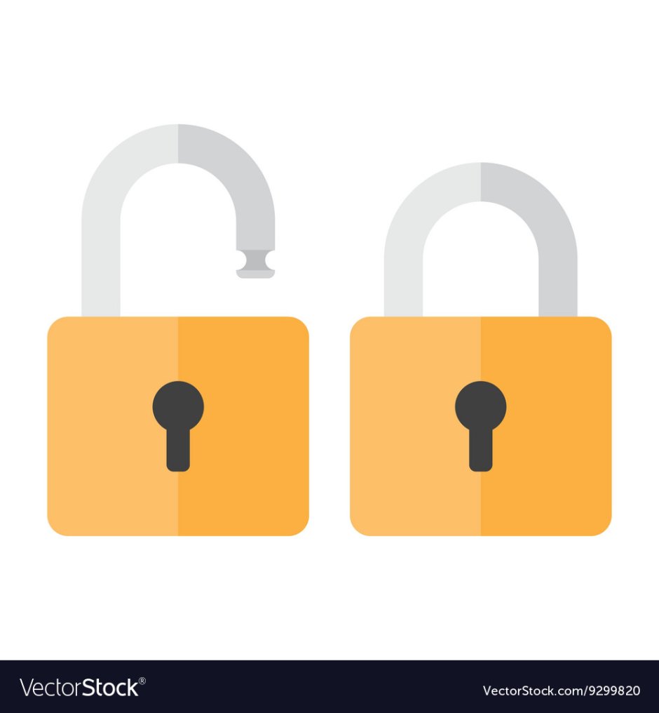 Замок навесной svg
