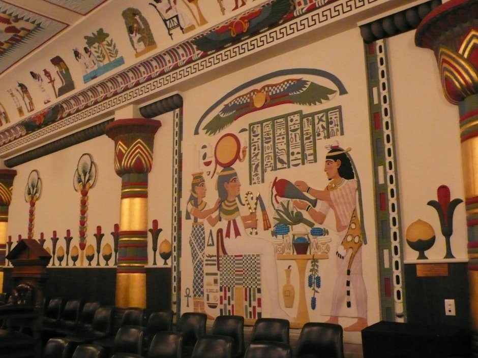 Древний Египет дворцы интерьеры