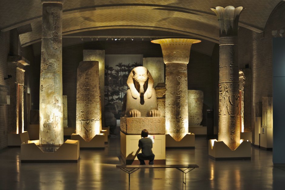 Эрмитаж Египетский зал Анубис