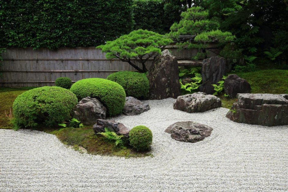Сад семи камней Япония