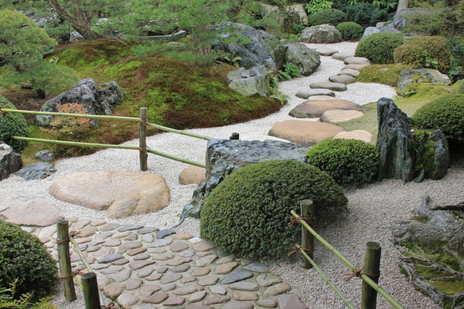 Японский Каменистый сад в ландшафтном дизайне