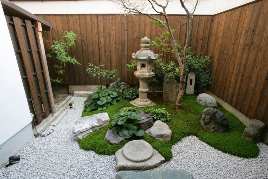 Маленький японский садик