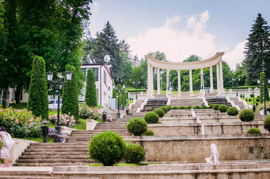 Кисловодский парк лестница
