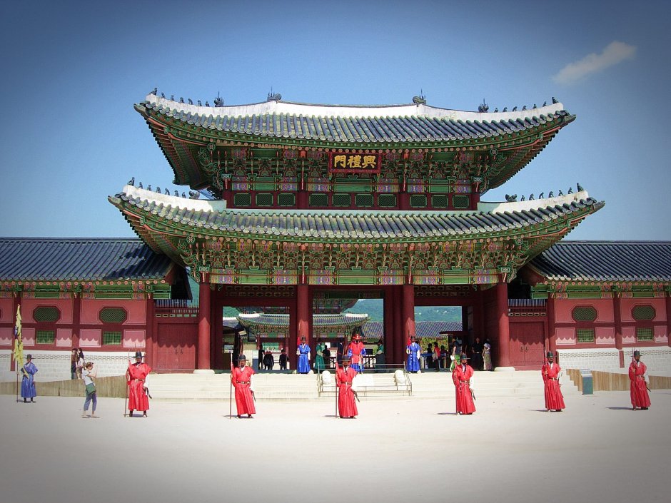 Дворец императора Кореи