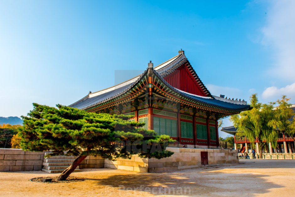 Корея дворец кёнбоккун