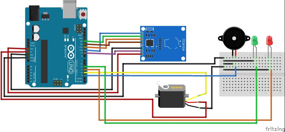 Arduino RFID circuit