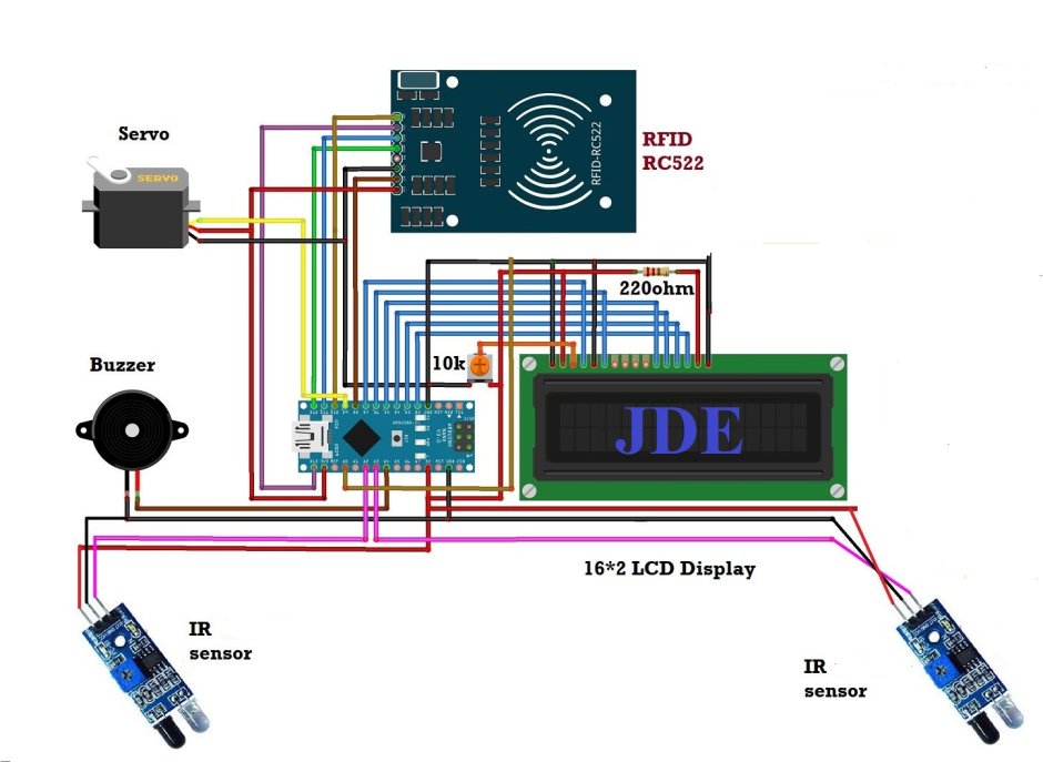 Модуль RFID rc522 Arduino Nano
