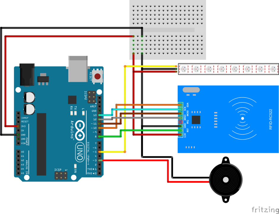 Arduino RFID rc522 Port a12c