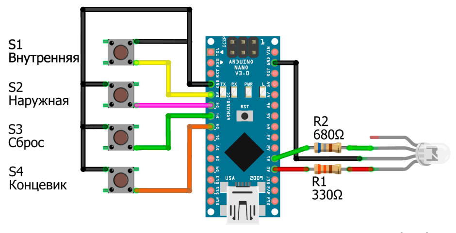 Кодовый замок на ардуино с RFID И Keypad