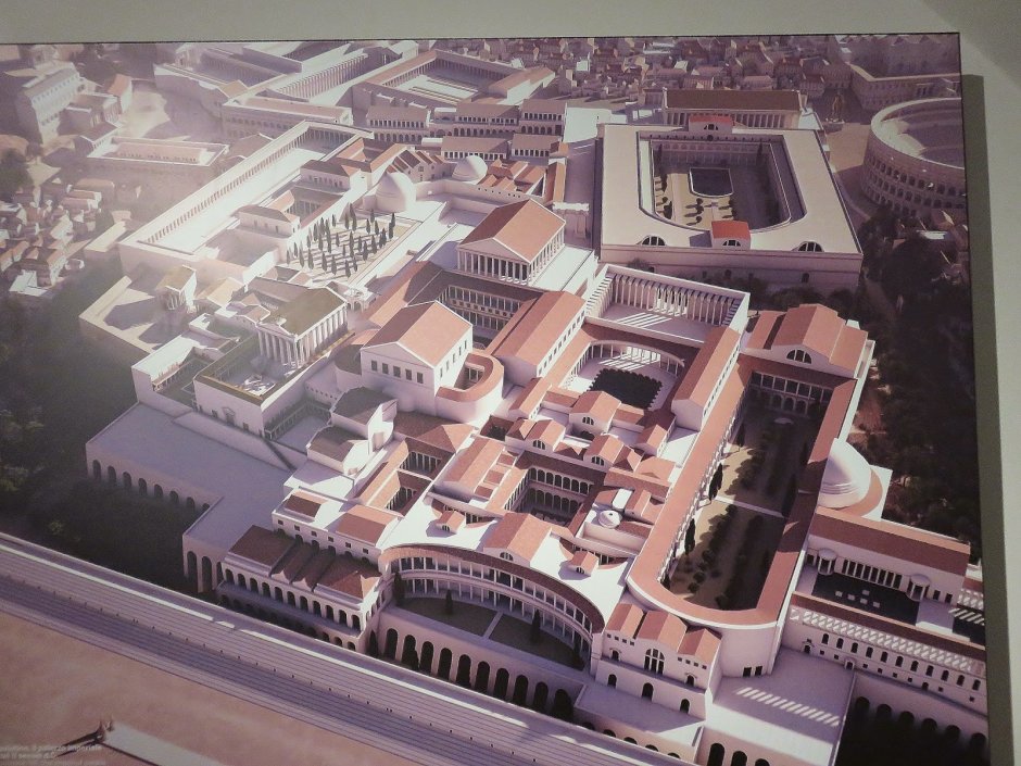 Дворец Домициана реконструкция