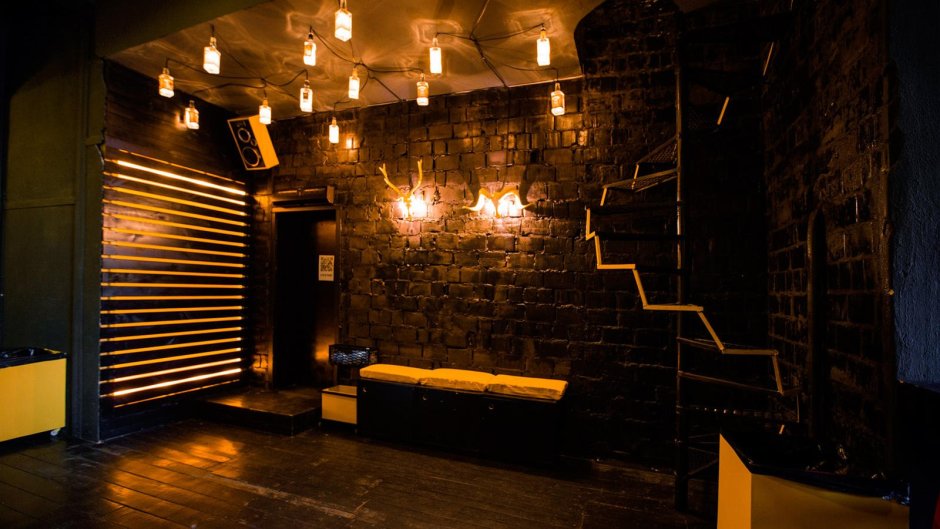 Красивый интерьер лофт