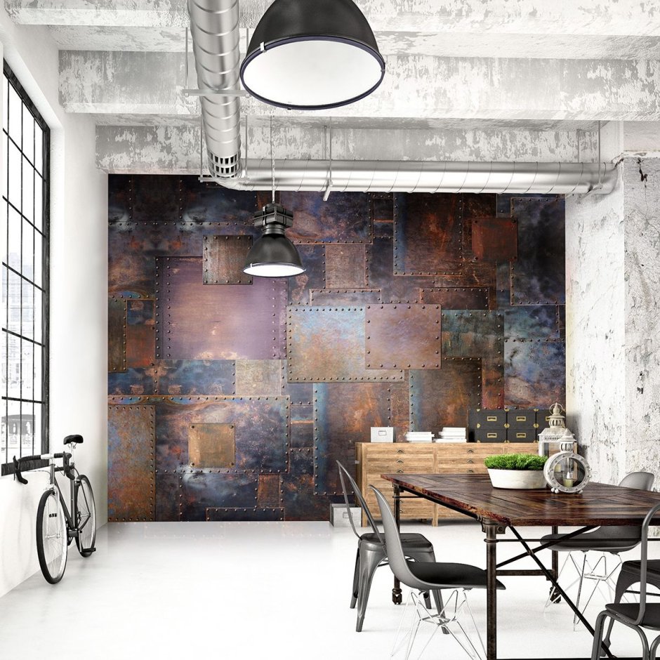 Стиль лофт и брутализм