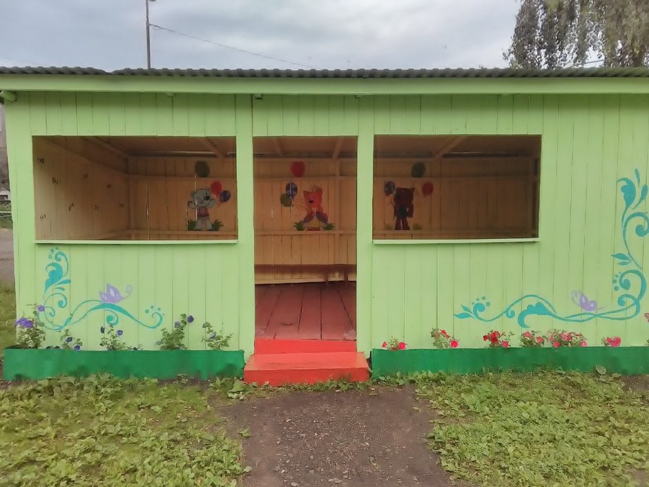 Веранда в детском садике