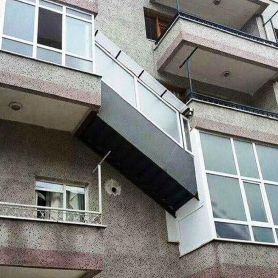 Пристройка балкона