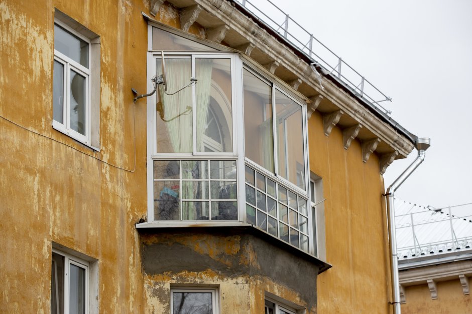 Балконы в старых домах