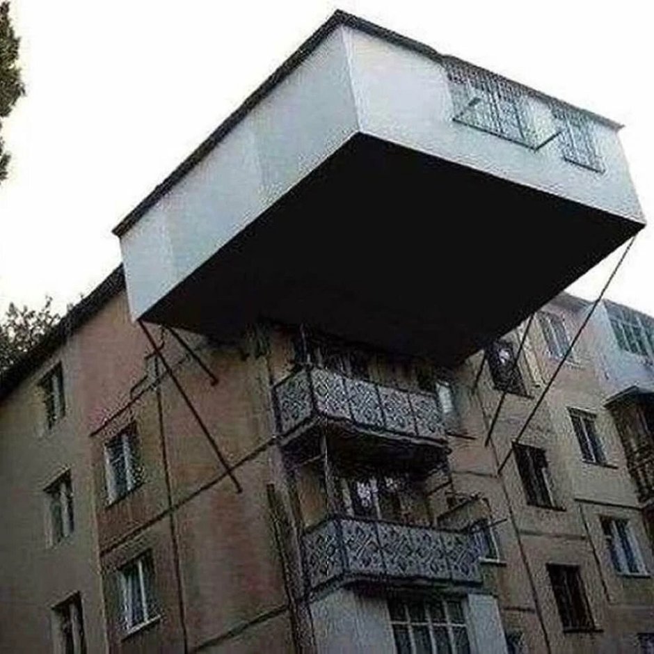 Прикольный балкон