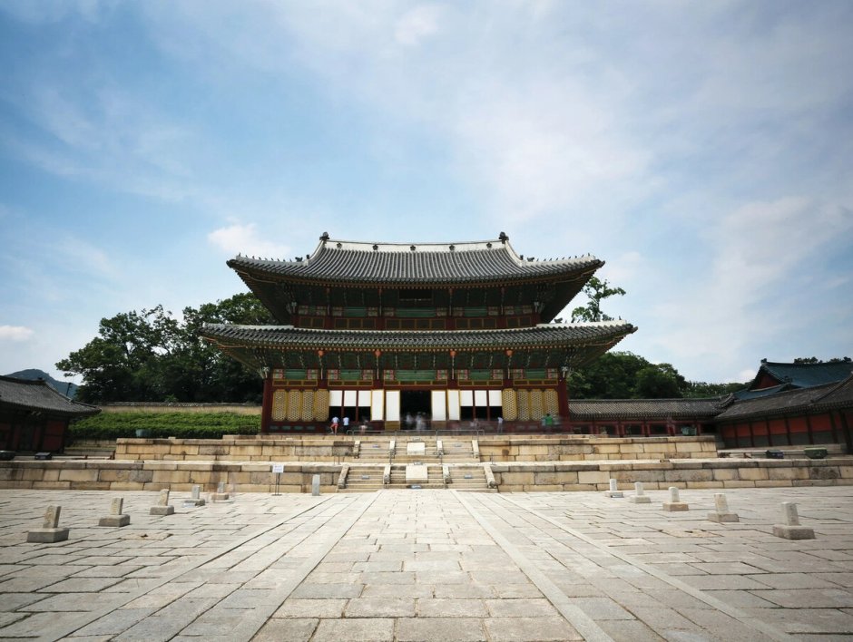 Южная Корея дворец кёнбоккун