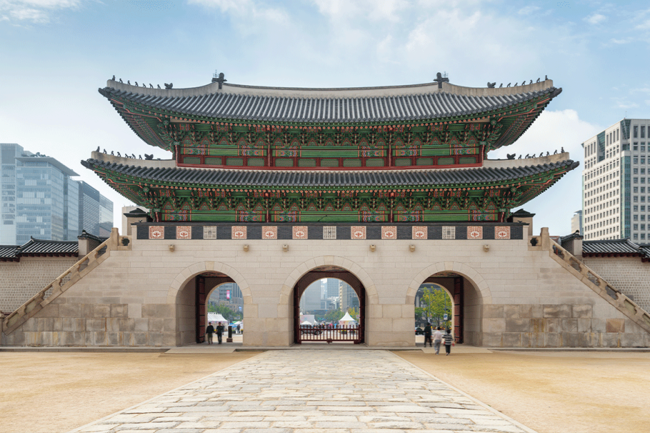 Корея дворец кёнбоккун внутри