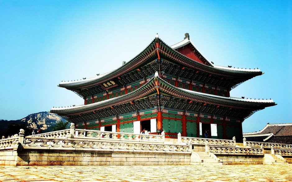 Корея Южная храм кёнбоккун
