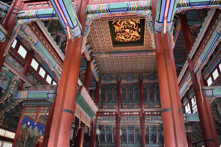 Внутри дворец Чосон Корея