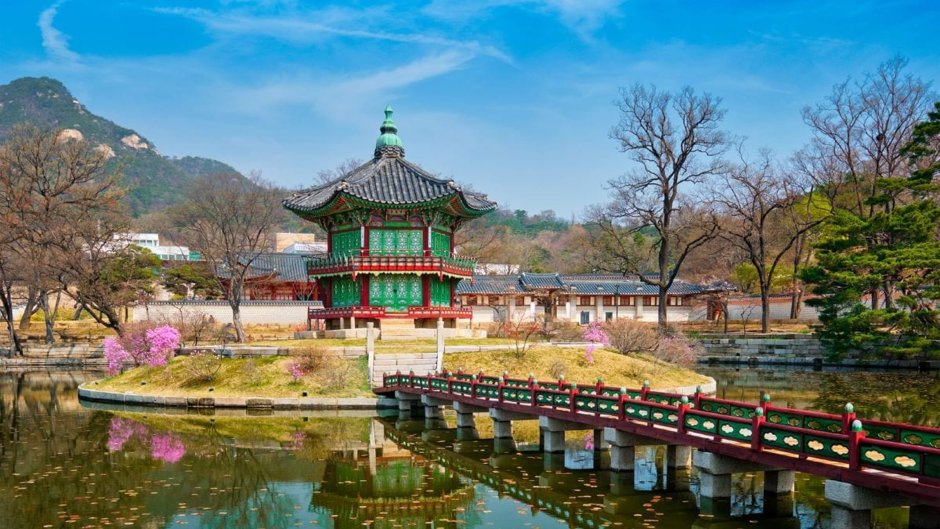 Дворец Gyeongbokgung Южная Корея PNG
